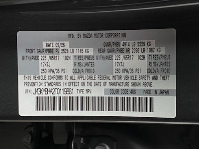 2026 Mazda Mazda CX-5 2.5 S Select AWD