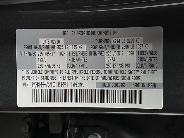 2026 Mazda Mazda CX-5 2.5 S Select AWD