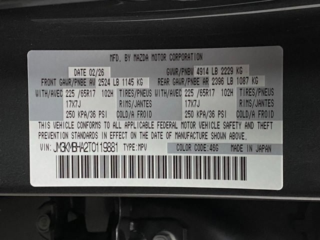 2026 Mazda Mazda CX-5 2.5 S Select AWD