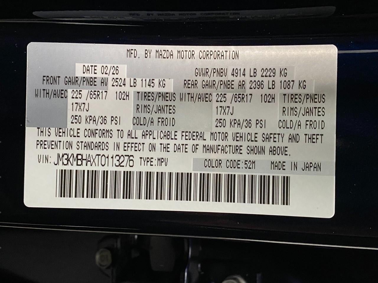2026 Mazda Mazda CX-5 2.5 S Select AWD