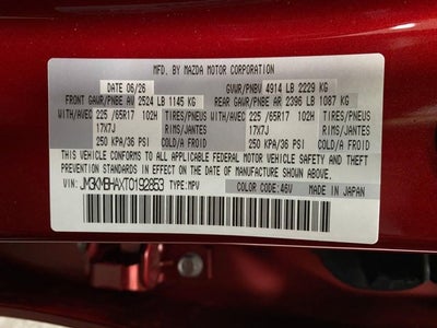2026 Mazda Mazda CX-5 2.5 S Select AWD