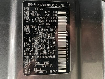 2025 Nissan Rogue AWD Platinum