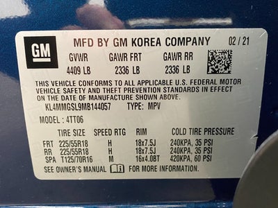 2021 Buick Encore GX AWD 4dr Essence