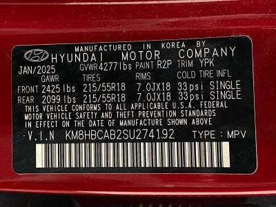 2025 Hyundai Kona SEL AWD