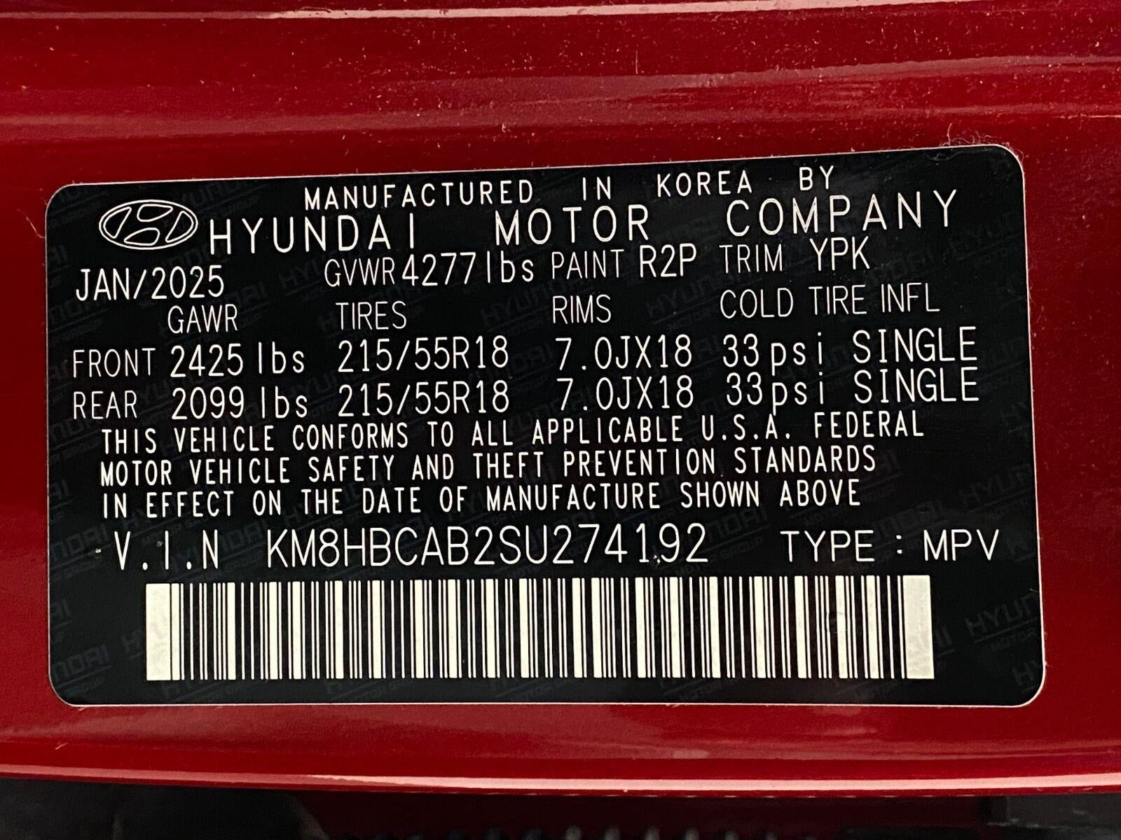 2025 Hyundai Kona SEL AWD