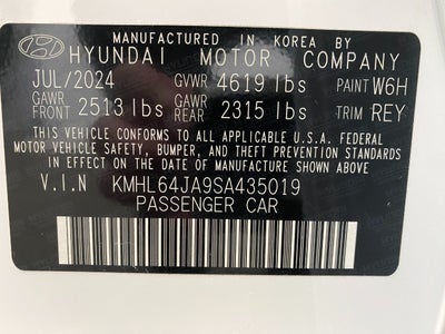 2025 Hyundai Sonata SEL FWD