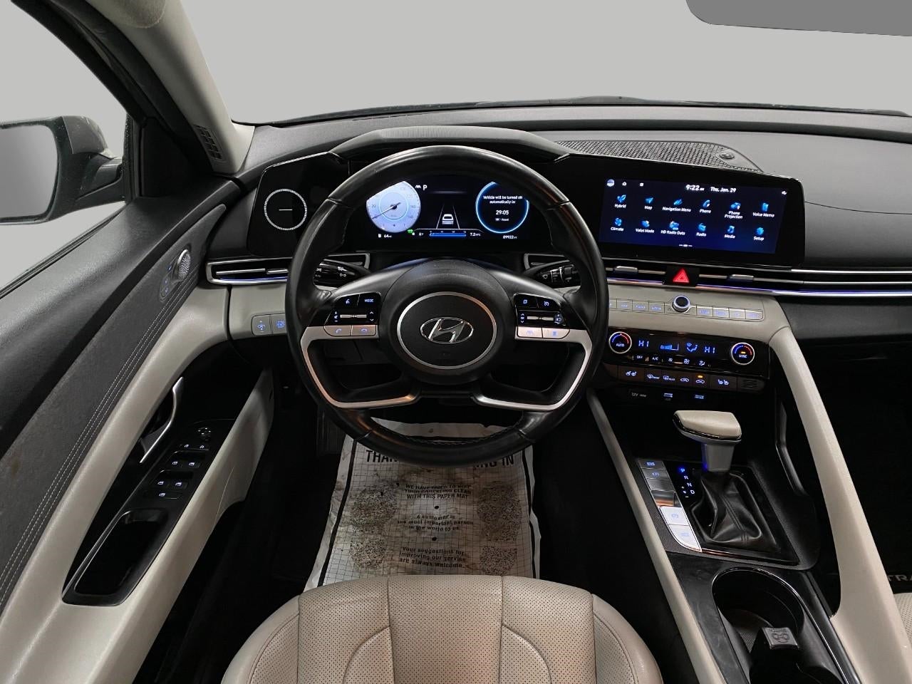 2022 Hyundai Elantra Hybrid Limited DCT