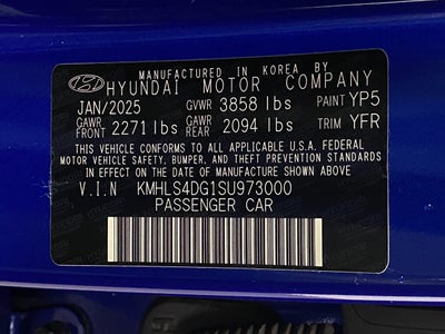 2025 Hyundai ELANTRA SEDAN