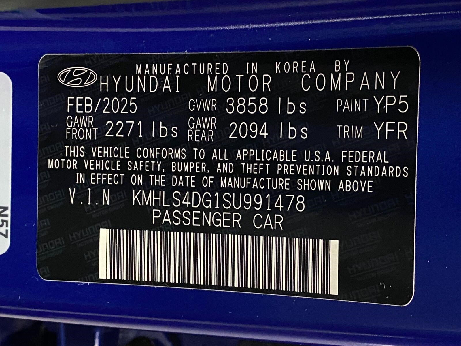2025 Hyundai Elantra SEL Convenience IVT