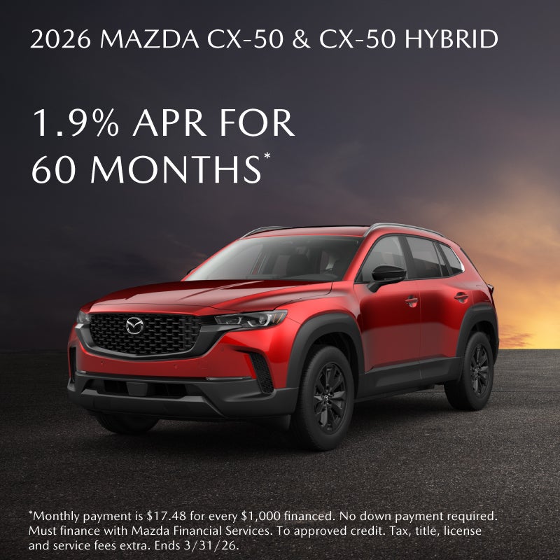 2026 Mazda CX-50 & CX-50 Hybrid