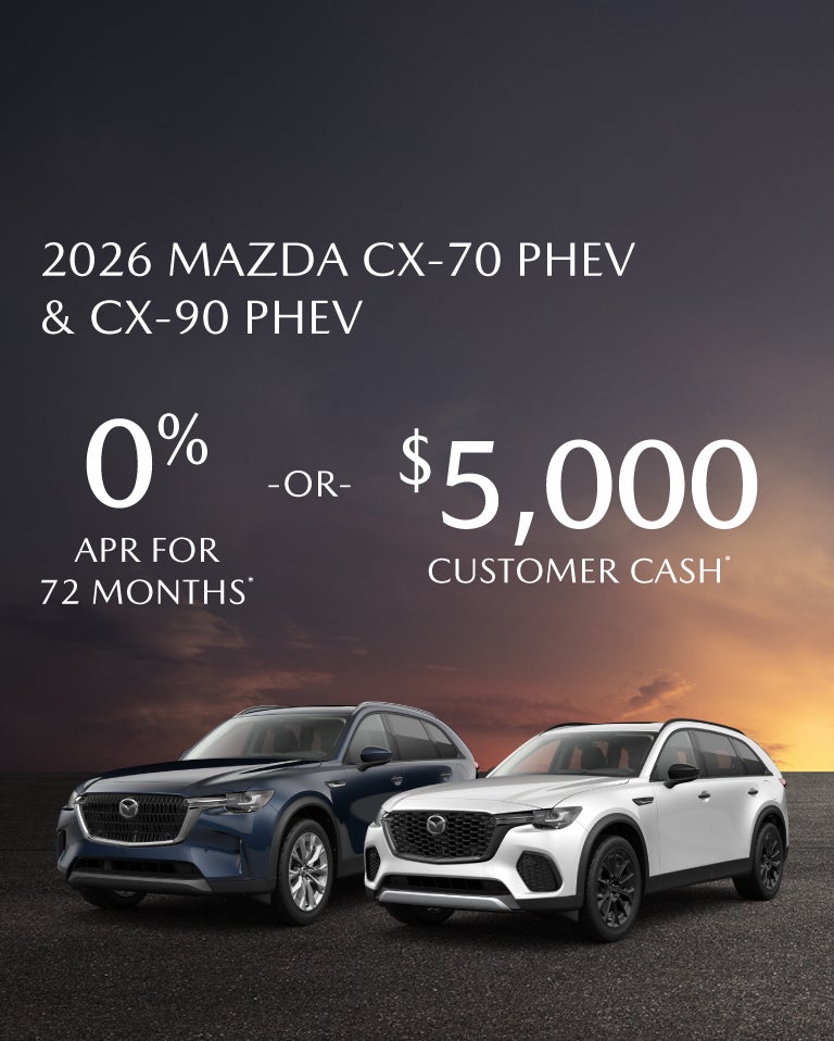2026 Mazda CX-70 PHEV & CX-90 PHEV