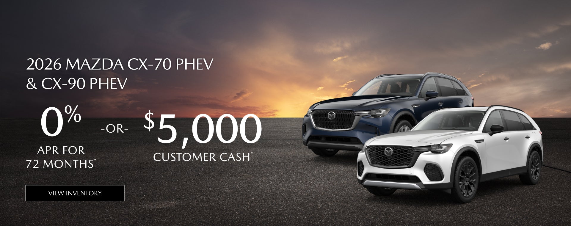 2026 Mazda CX-70 PHEV & CX-90 PHEV