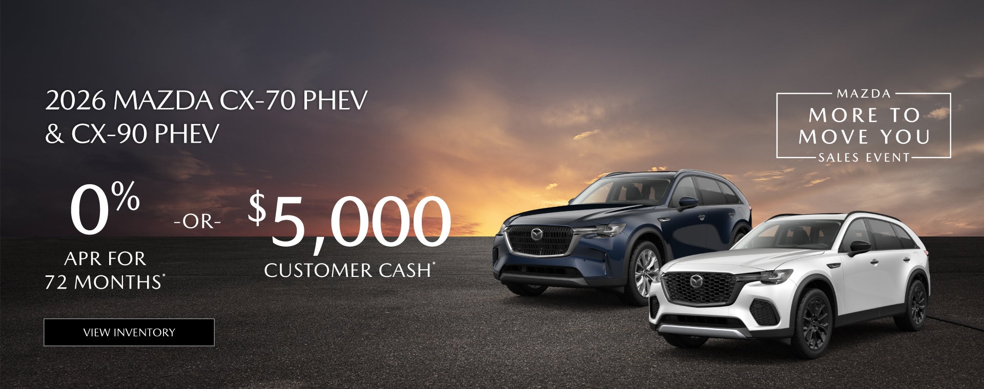 2026 Mazda CX-70 PHEV & CX-90 PHEV